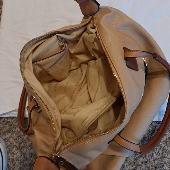 MG Collection Adele Embroidered Evening Purse, Champagne, NWOT. - Picture 9 of 10